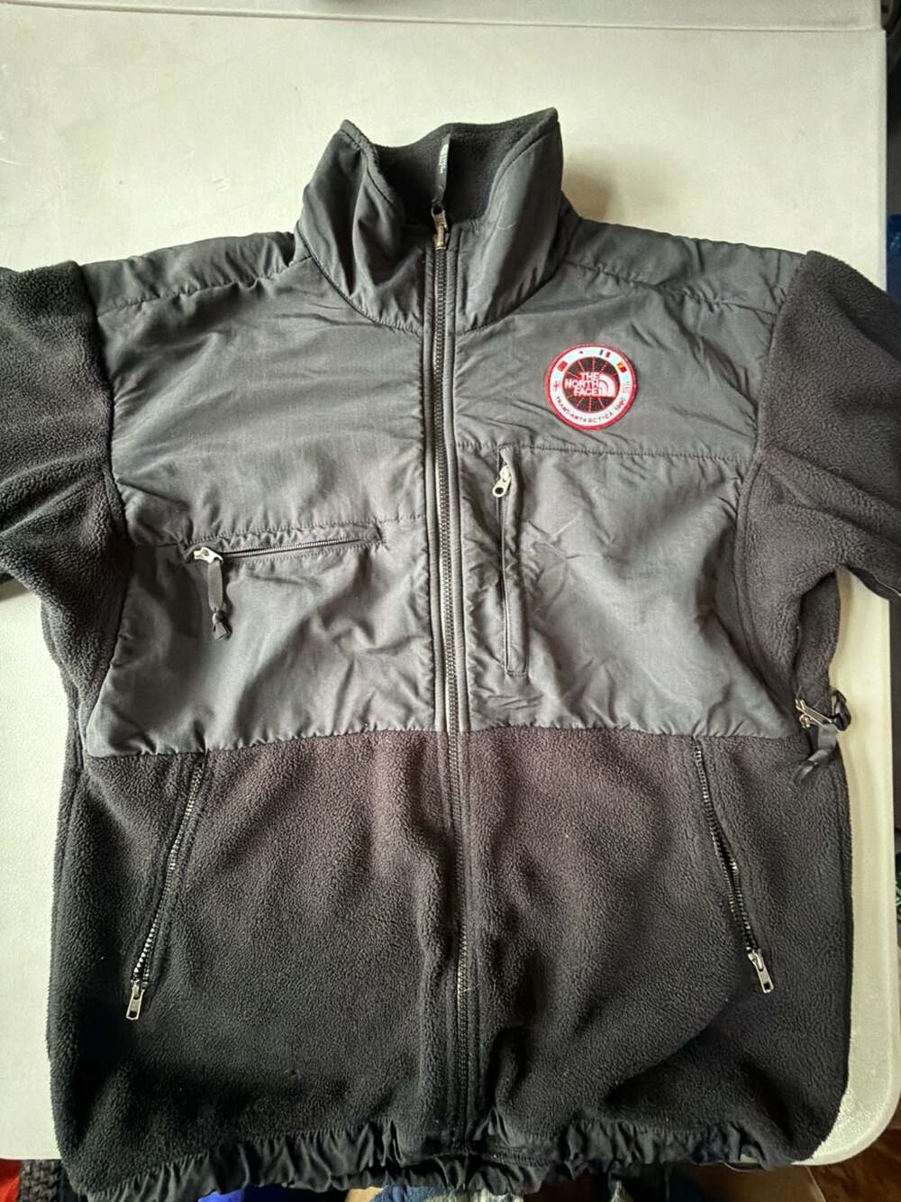 The North Face Trans-Antarctica Fleece Jacket Size L Black Polartec